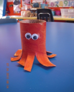 Toddler Town Chicago Paper Roll Octopus
