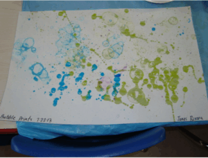 Toddler Town Chicago Bubble Art
