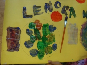 Healthy Eating Painting