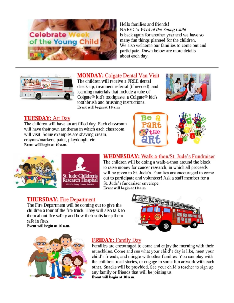 Celebrate the Week of the Young Child with Toddler Town!