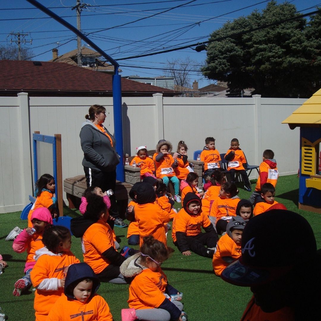 students at Toddler Town Daycare