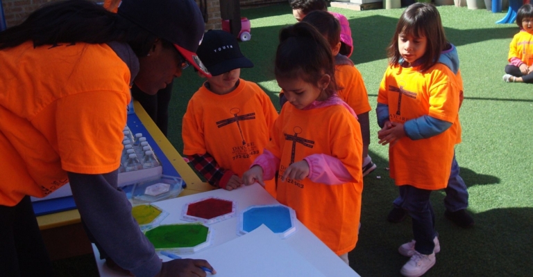 students at Toddler Town Daycare