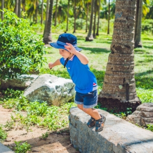 img of a child jumping