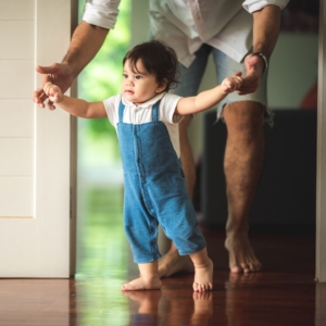 toddler walking